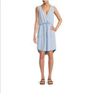 Time and Tru Surplice Dress